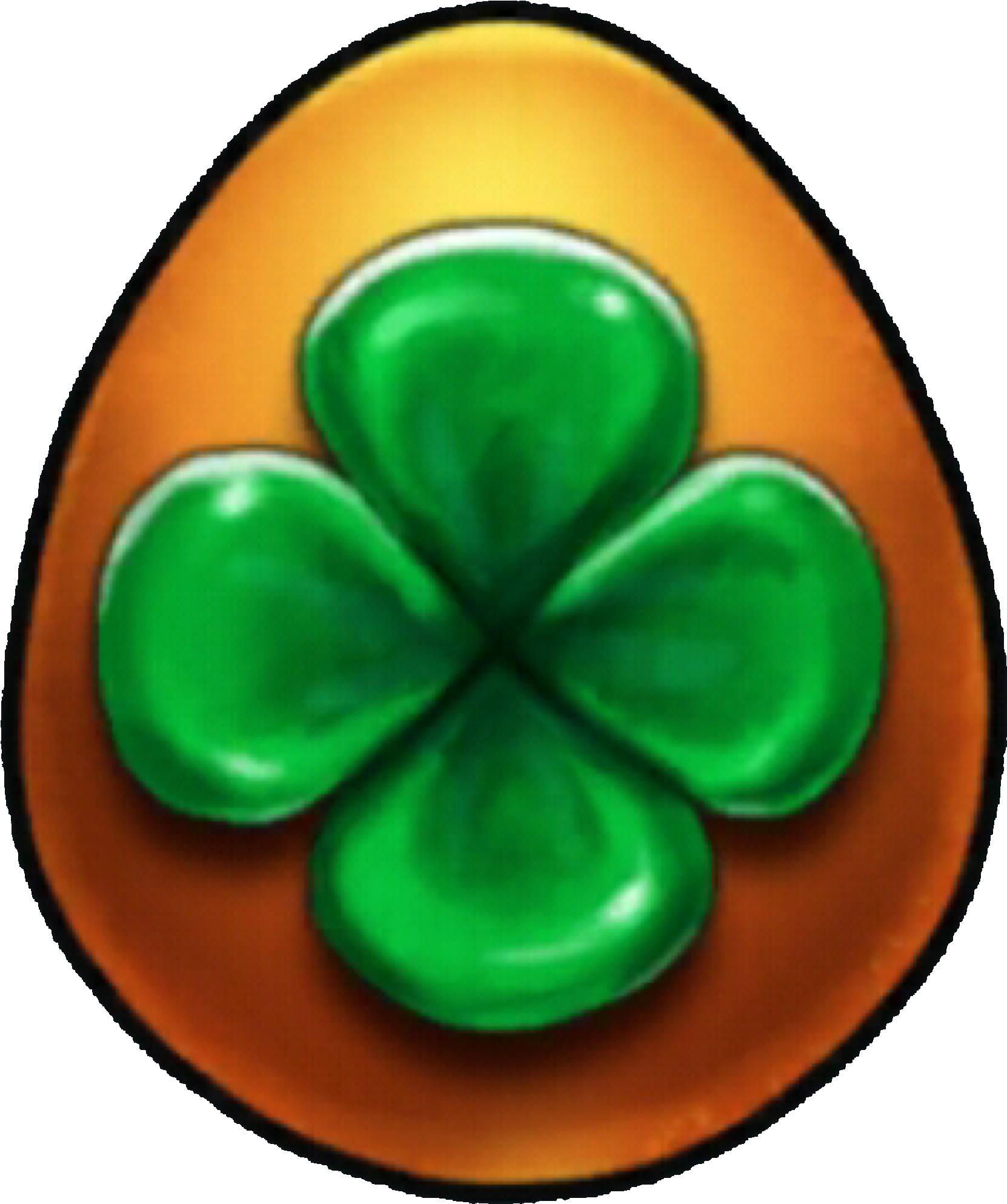 Shamrock Egg - Shamrock (1788x2048), Png Download