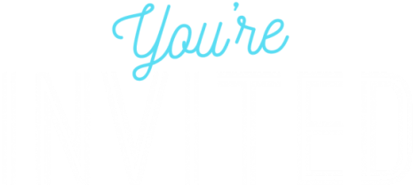 Event Branding - You're Invited - Petit Ours Tee Shirts,t-shirt Ado (650x253), Png Download