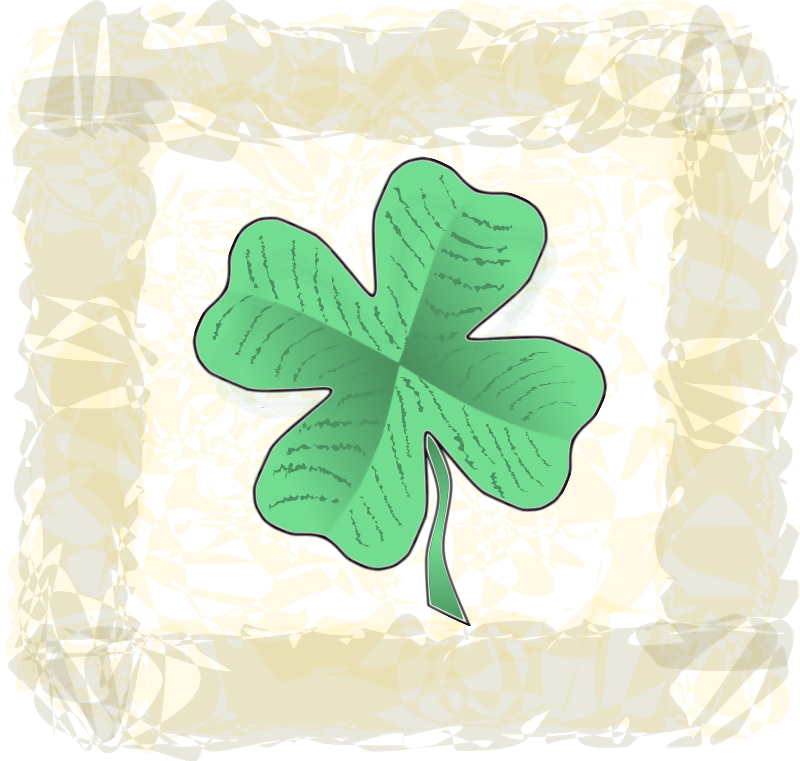 Irish Shamrock Shower Curtain (800x761), Png Download