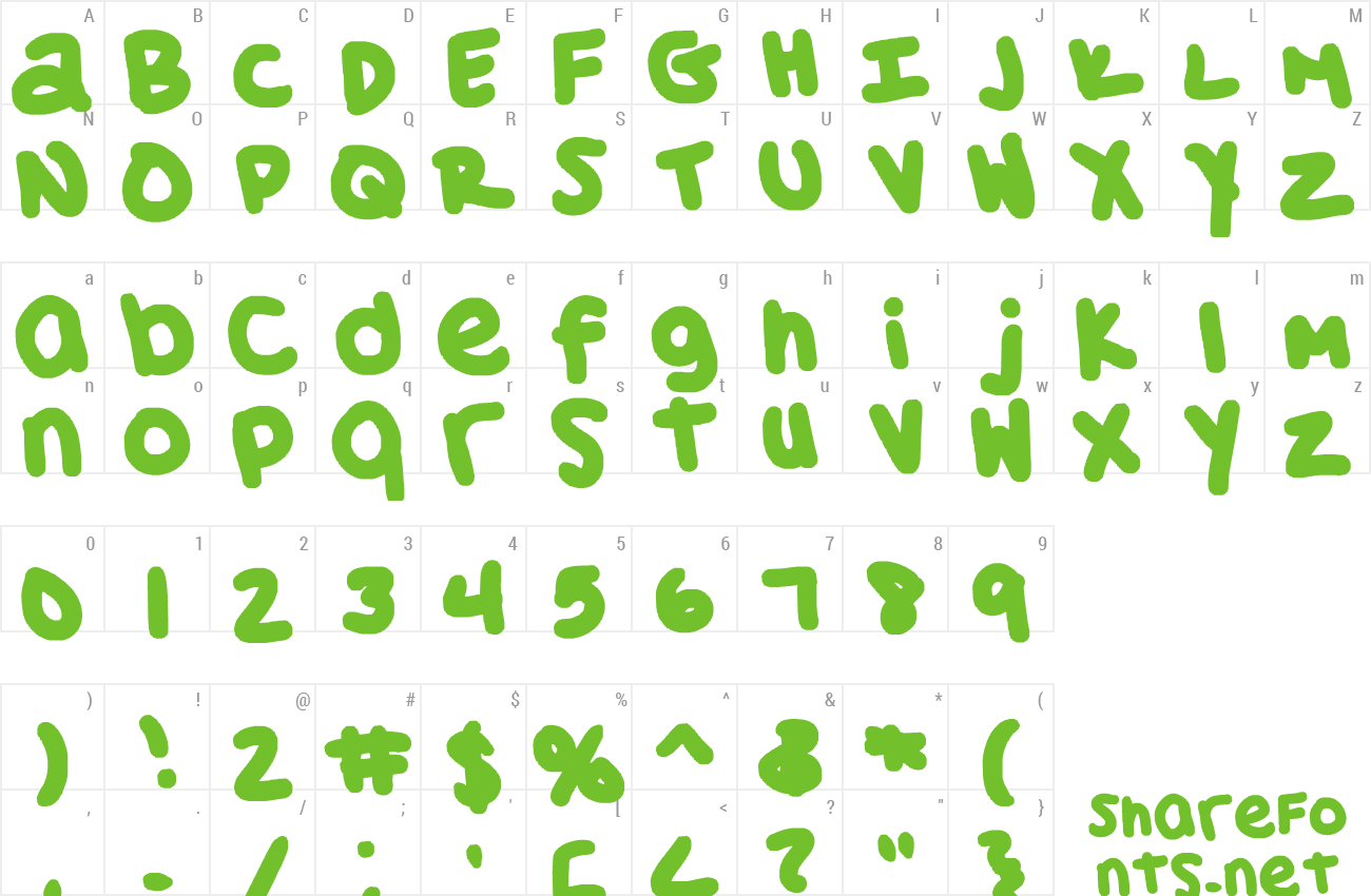 Font Simmone's Handwriting - Circle (1300x850), Png Download