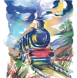 Glimmer Train (1008x310), Png Download