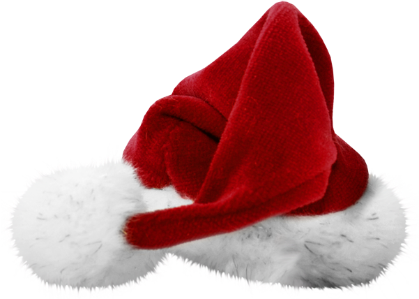 Red Santa Hat Png Picture - Real Santa Hat Png (600x437), Png Download