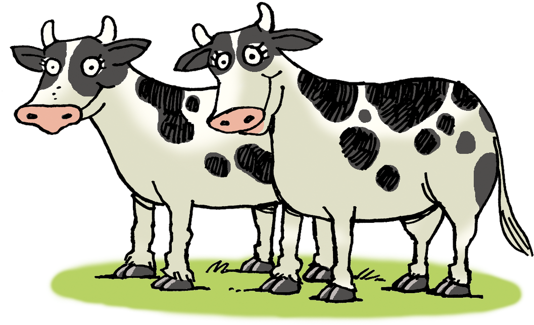 Banner Transparent Cow Clipart Png - Cattle Png (1100x704), Png Download