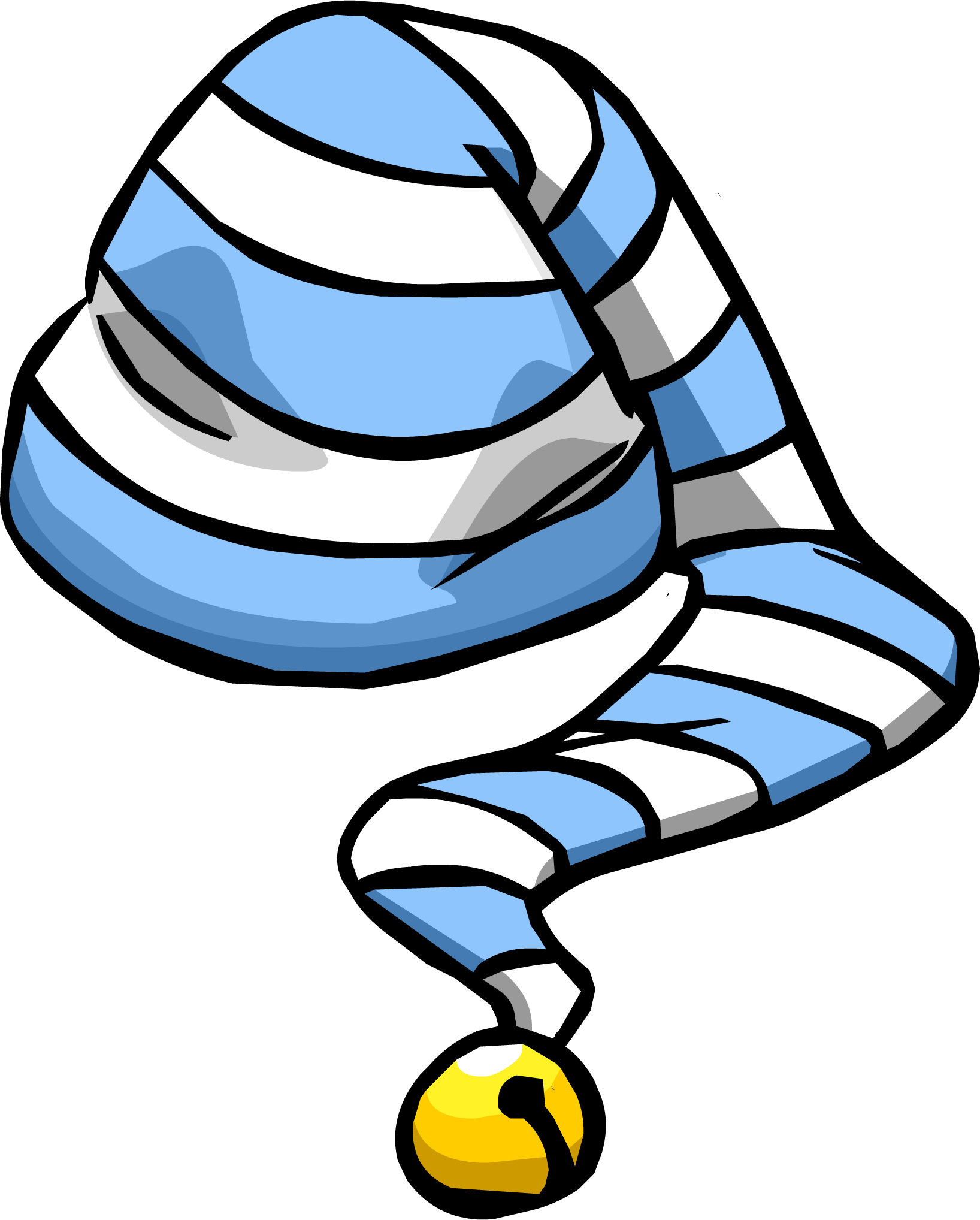 Download Drawn Santa Hat Club Penguin Club Penguin Sleep Hat PNG