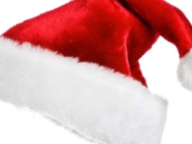 Christmas Santa Claus Hat Png Transparent Images - Santa Hat To The Side (640x480), Png Download