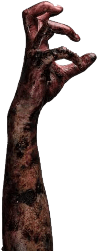 Amc The Walking Dead - Walking Dead Walker Hand (300x498), Png Download
