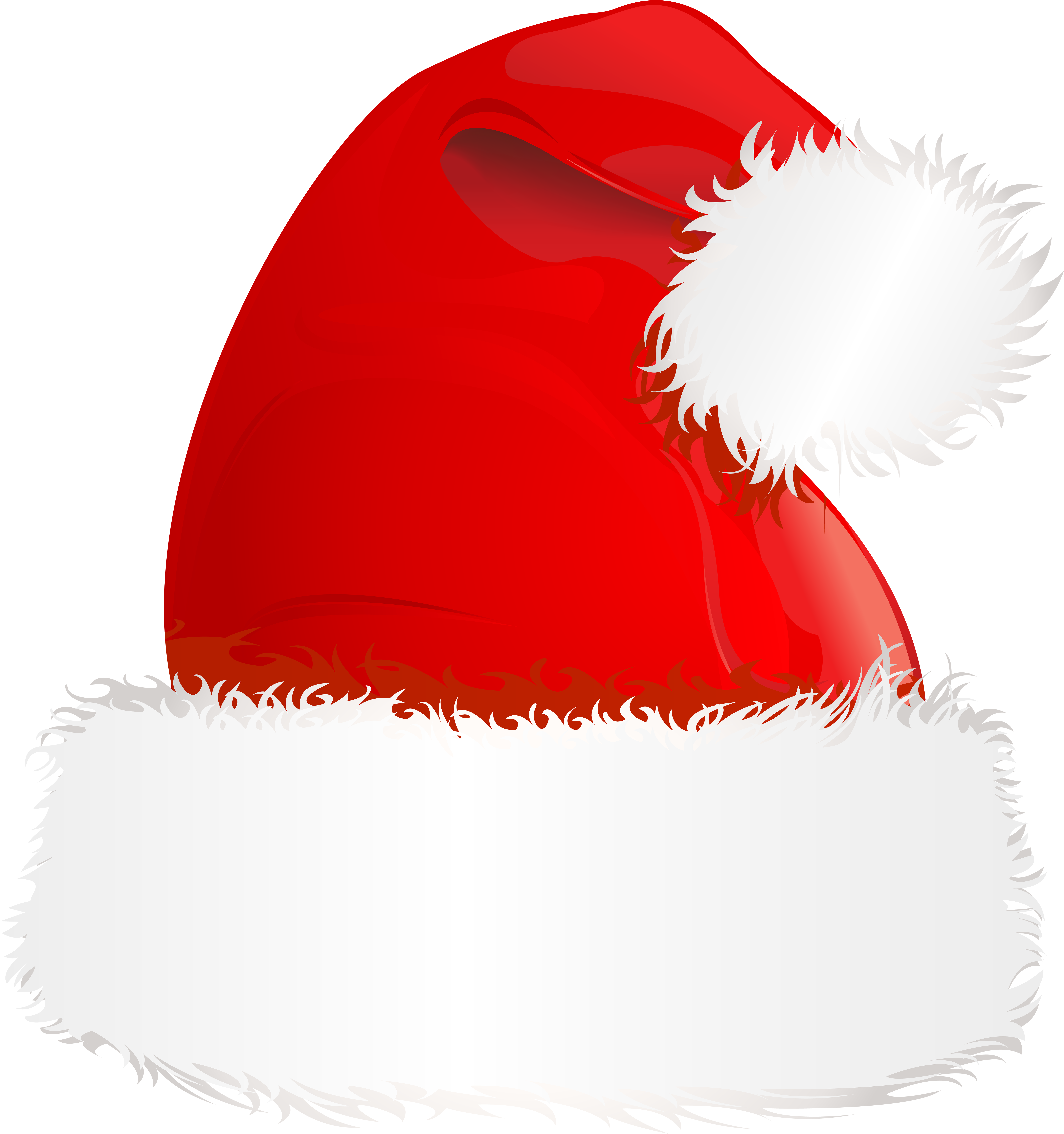 Santa Hat Transparent Png Clip Art Image (7505x8000), Png Download