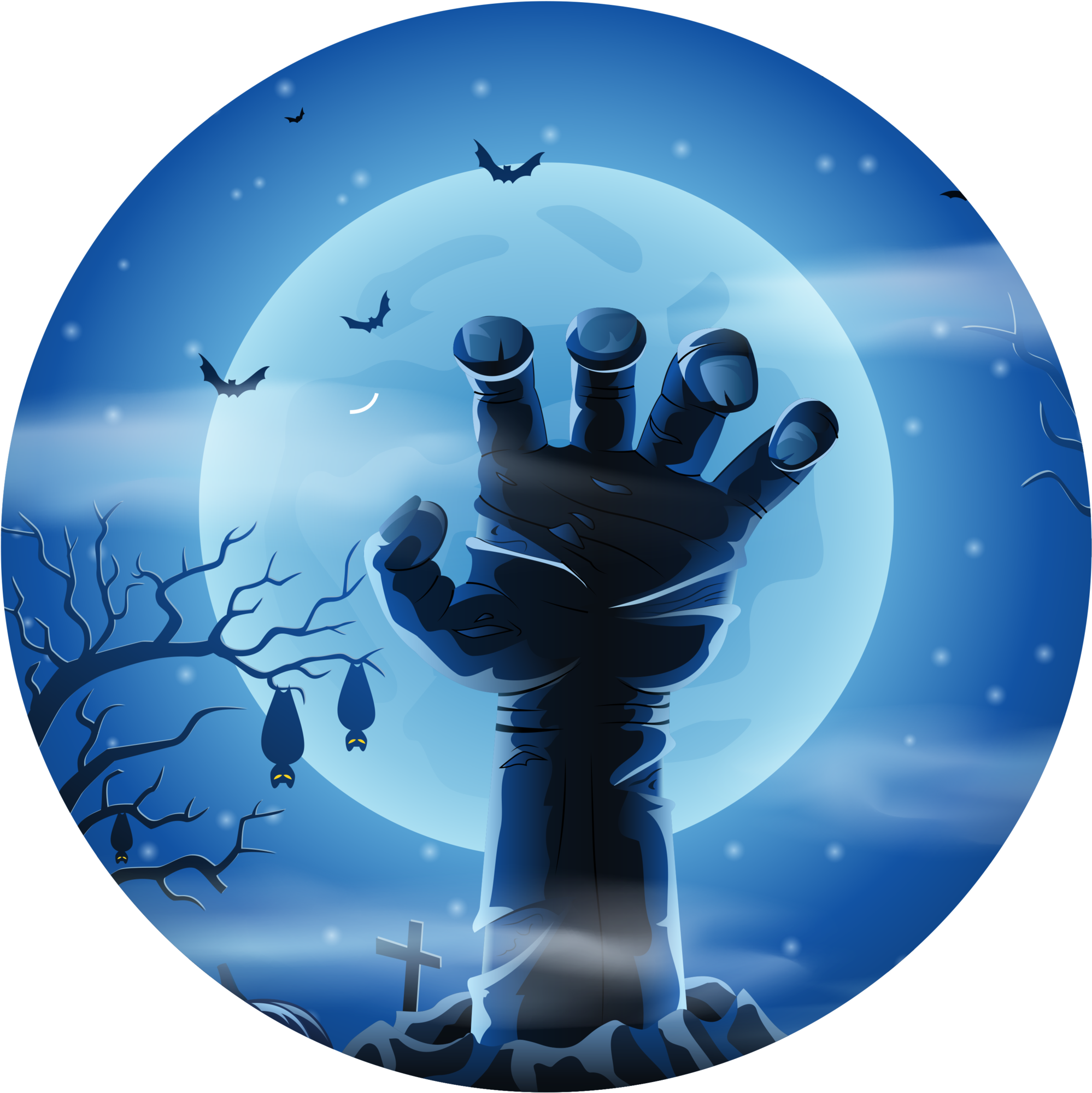Description Tags - Halloween (2048x2048), Png Download