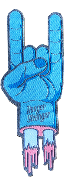 Zombie Devil Hand Patch - Zombie (648x663), Png Download