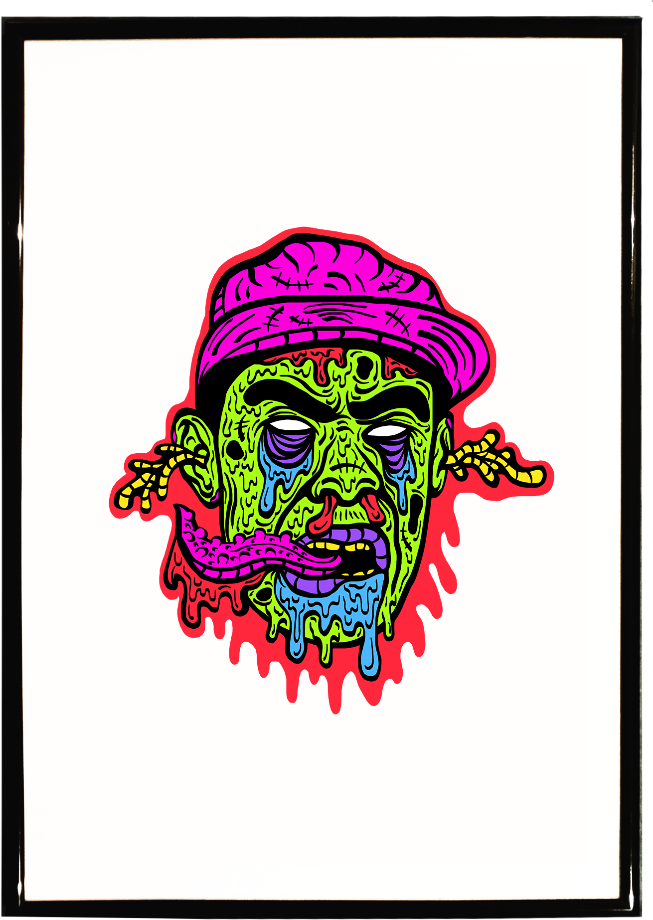 Zombie Tyler The Creator A3 Print $24 - Tyler, The Creator (2000x2000), Png Download