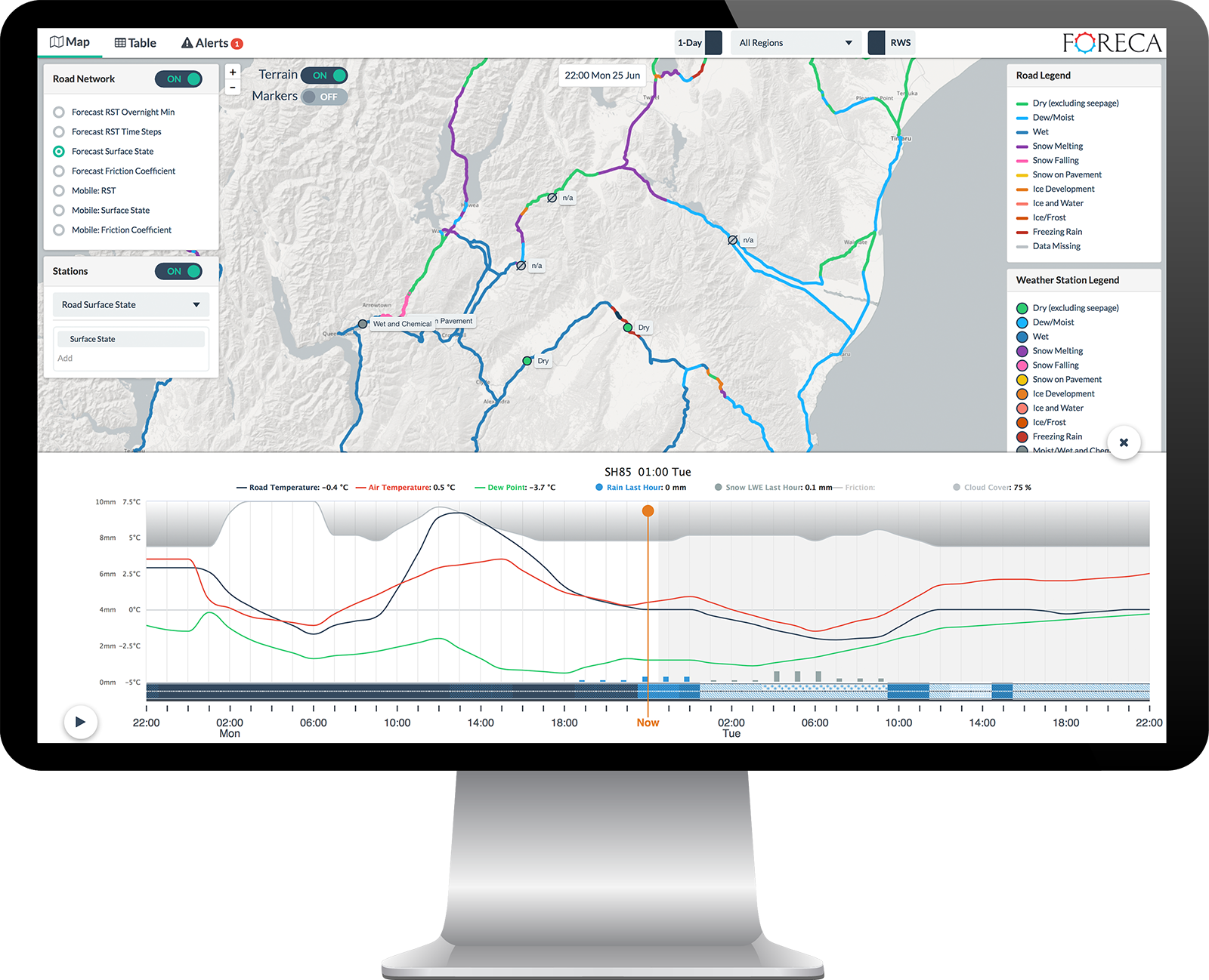 Foreca Mdss Screen - Decision Support System (1600x1298), Png Download