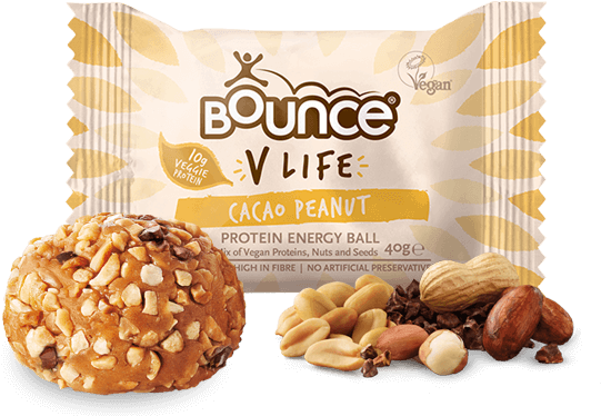 V Life Cashew And Peanut 40g Bounce (575x445), Png Download