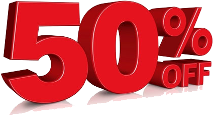 50% Off Png File - 50 Off Png (437x276), Png Download