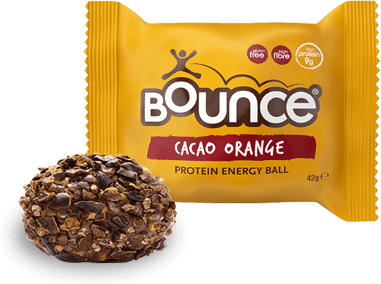 Cacao Orange From £19 - Bounce Protein Balls (550x410), Png Download