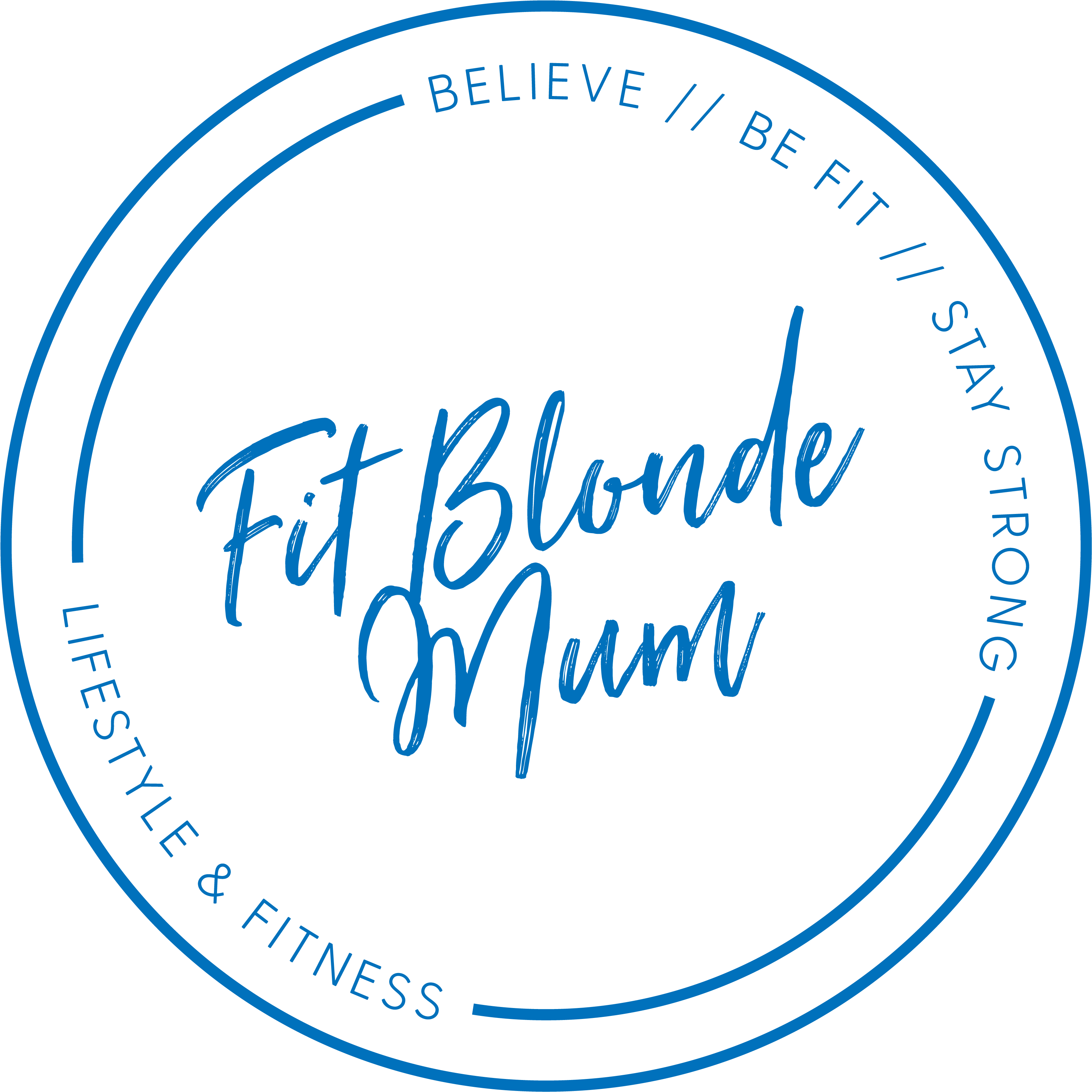 Fit Blonde Mum - Flaming Chalice (3334x3334), Png Download