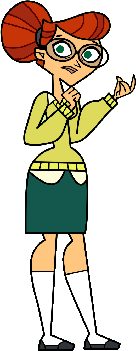 Scarlett - 13 - Total Drama Scarlett Png (574x1403), Png Download