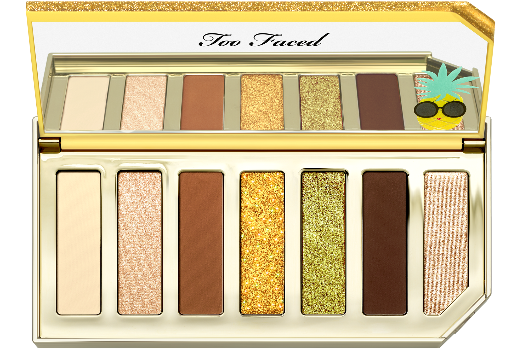 Sparkling Pineapple Eye Palette - Too Faced Tutti Frutti Palette (2000x1336), Png Download