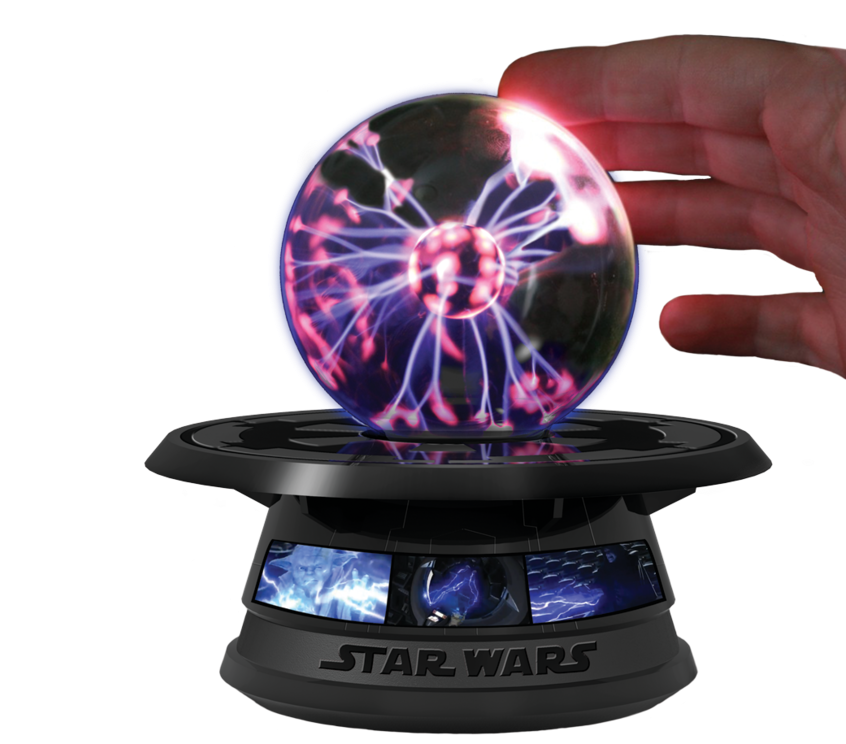 With This Force Lightening Energy Ball You Can Experiment - Star Wars Force Lightning Energy Light-up Ball Science (960x743), Png Download