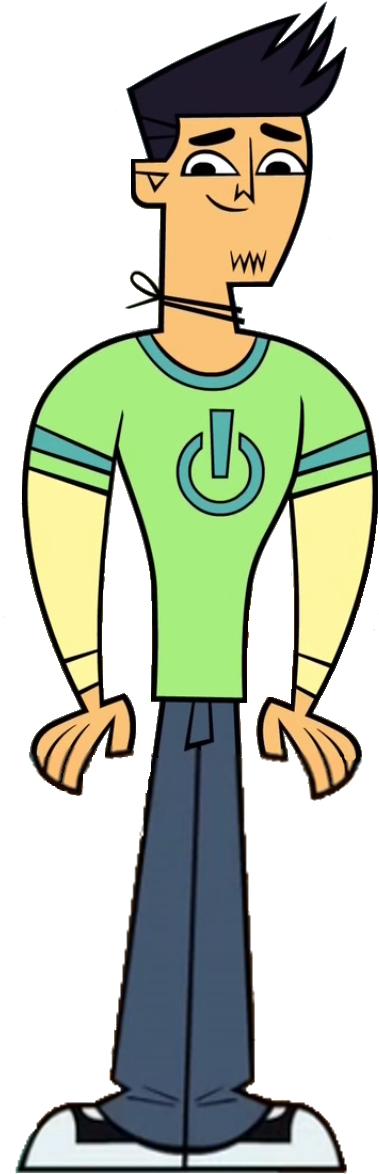 Devin - Total Drama The Ridonculous Race Devin (392x1188), Png Download