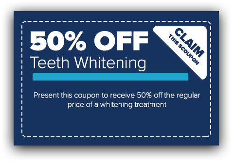 50% Off Teeth Whitening - 50% Off Of Teeth Whitening (479x334), Png Download