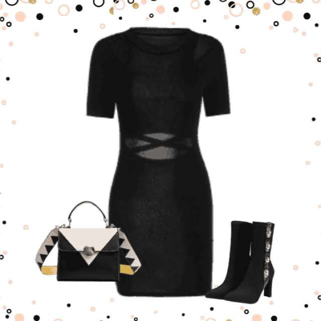 “i Really Would Not Call Myself A Fashion Icon - Little Black Dress (640x640), Png Download