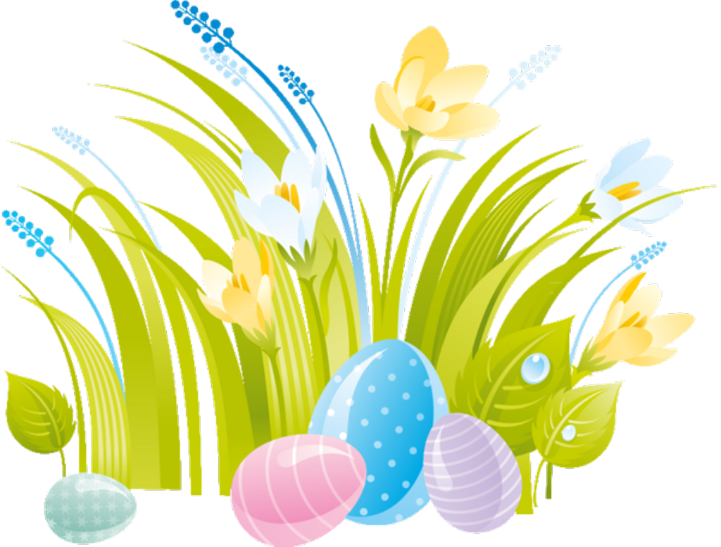 Easter Sticker - Fond Ecran Oeufs De Paques Gratuit (1024x777), Png Download