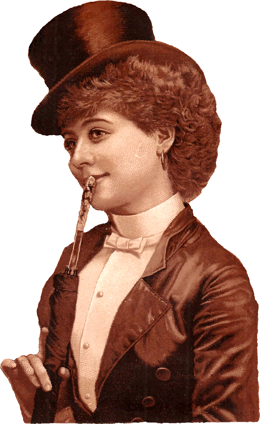 Digital Victorian Women Clip Art Downloads - Gentleman (998x1558), Png Download