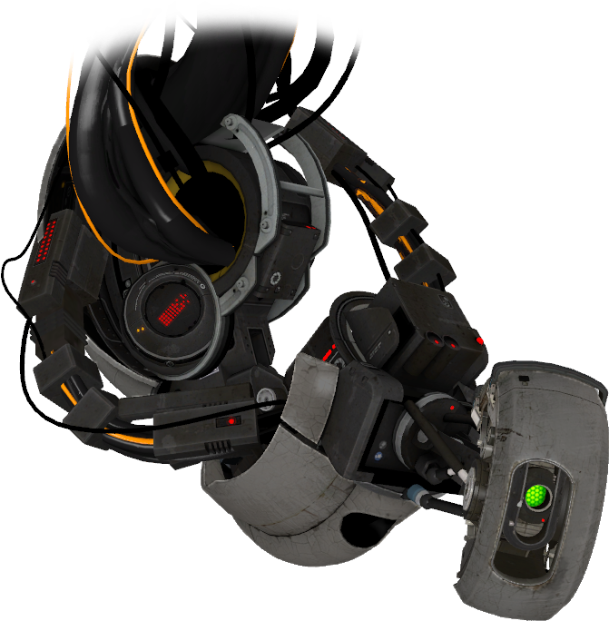Glados Is A Highly Evolved Centrol Control Computer-aid - Glados Png (758x729), Png Download