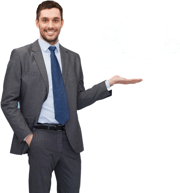 Managed Services - Businessperson (600x632), Png Download