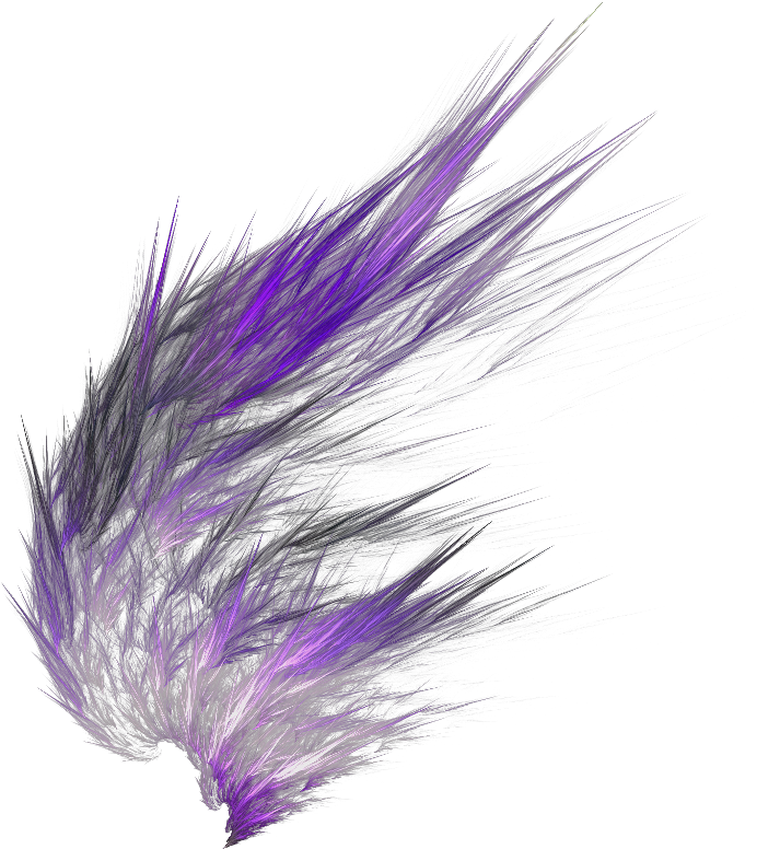 #effects #magic #purple #black #grey #fantasy #cool - Abstract Wing Tattoo (1024x819), Png Download