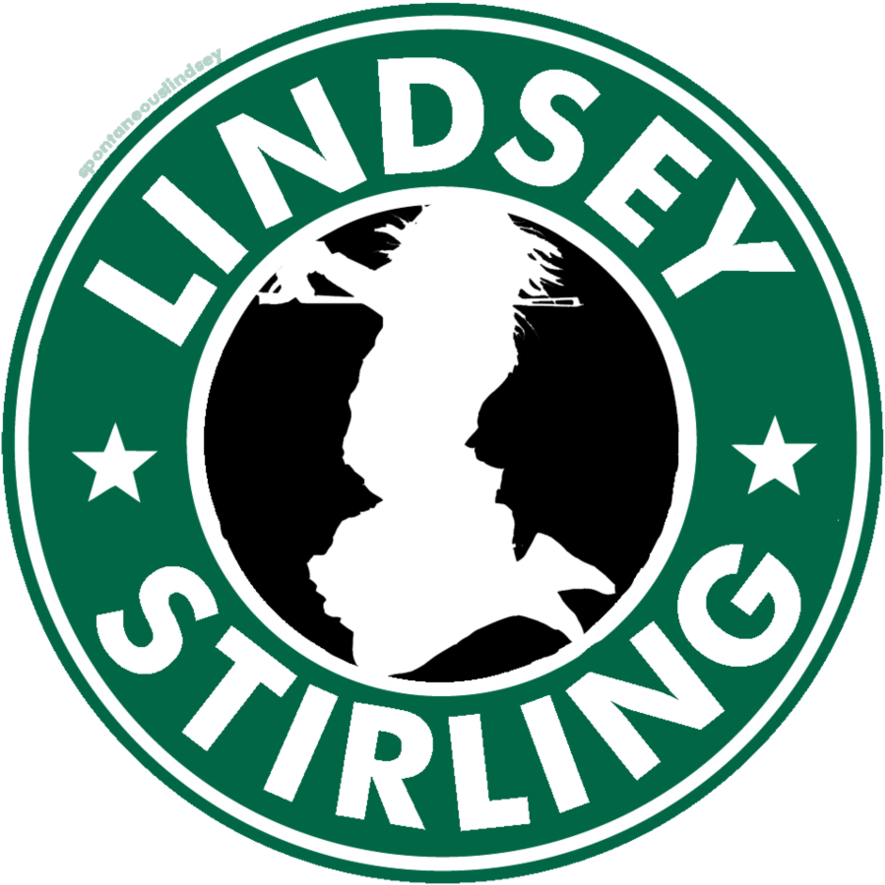 Transparent Starbucks Logo Clip Art - Lindsey Stirling Starbucks (886x901), Png Download