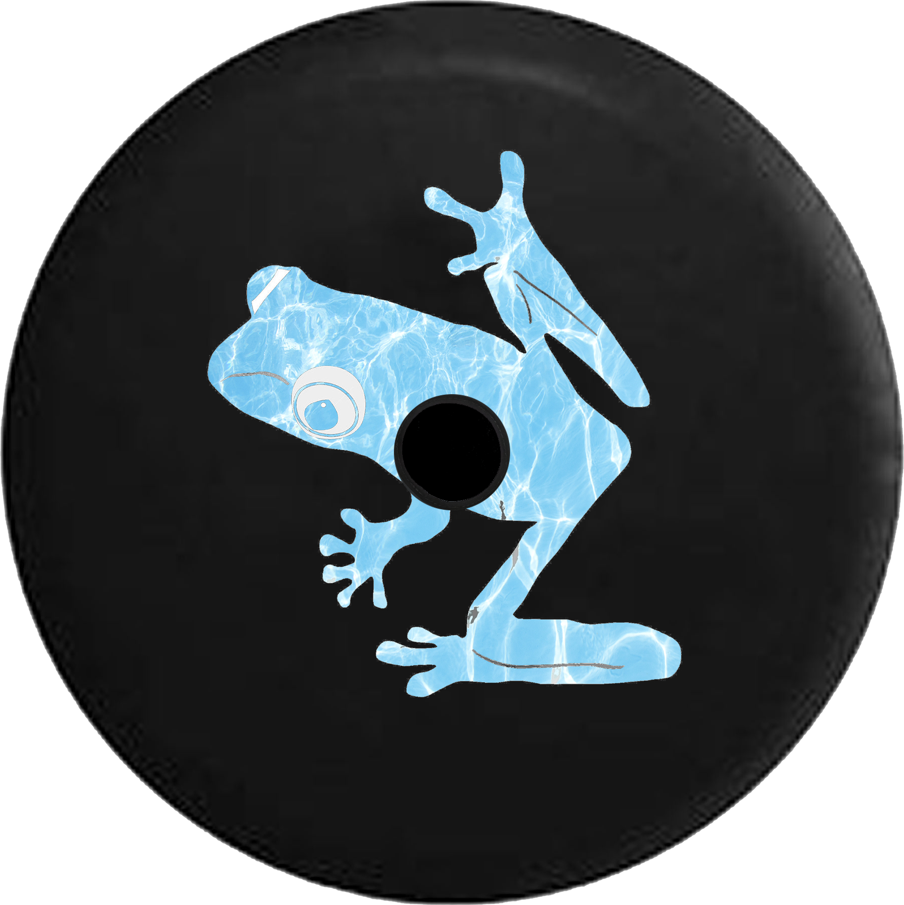 Jeep Wrangler Jl Backup Camera Day Tree Frog Tiedye - Circle (1797x1800), Png Download