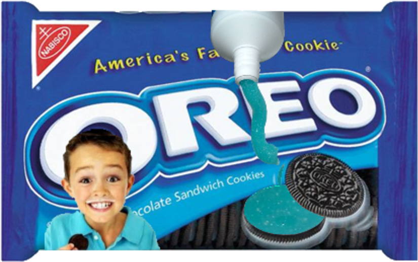Now You Can Brush Your Teeth And Eat Oreo Cookies At - Peep Oreo Cookies (852x642), Png Download