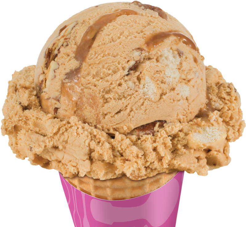 Baskin Robbins Canada Is Introducing A New Bourbon - Baskin Robbins Bourbon Street Pecan Pie (1024x819), Png Download