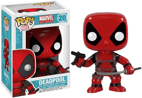 Funko Pop Deadpool 20 (600x600), Png Download