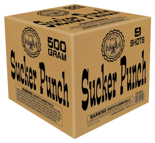 Sucker Punch 500 Gram Aerial Repeaters Cutting Edge2-800x600 - Box (700x525), Png Download