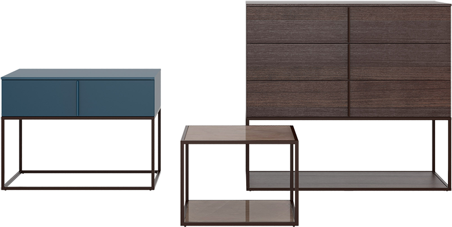 Plume Bedside Table By Jesse - Jesse Plume (1000x1000), Png Download