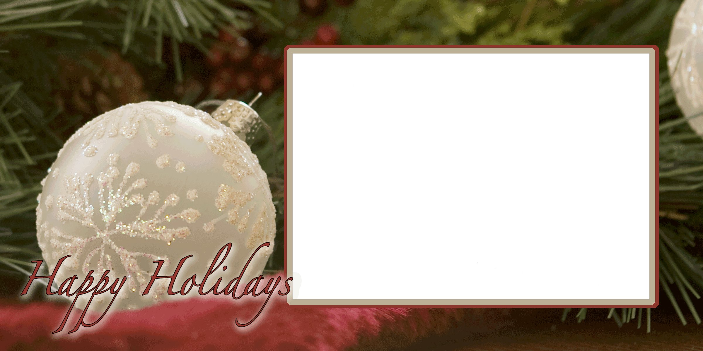 Cc0083 - Christmas Ornament (2400x1200), Png Download