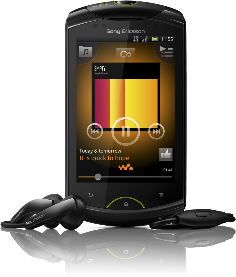 True To The Walkman Name, The Sony Ericsson Live With - Sony Ericsson Live With Walkman (892x1024), Png Download
