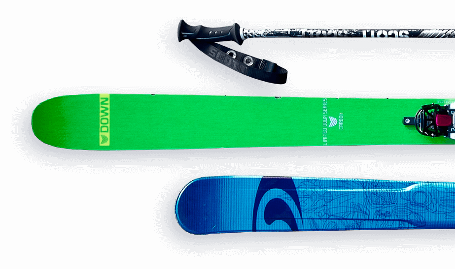 Snowpark Skis Skis - Ski Binding (923x547), Png Download