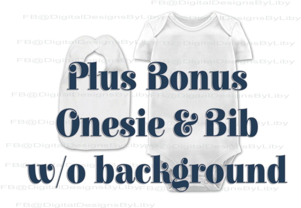 Onesies & Bib Bundle Extravaganza - Long-sleeved T-shirt (1024x683), Png Download