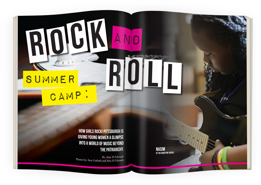 How Girls Rock Pittsburgh Is Giving Young Women A Glimpse - Flyer (1200x900), Png Download
