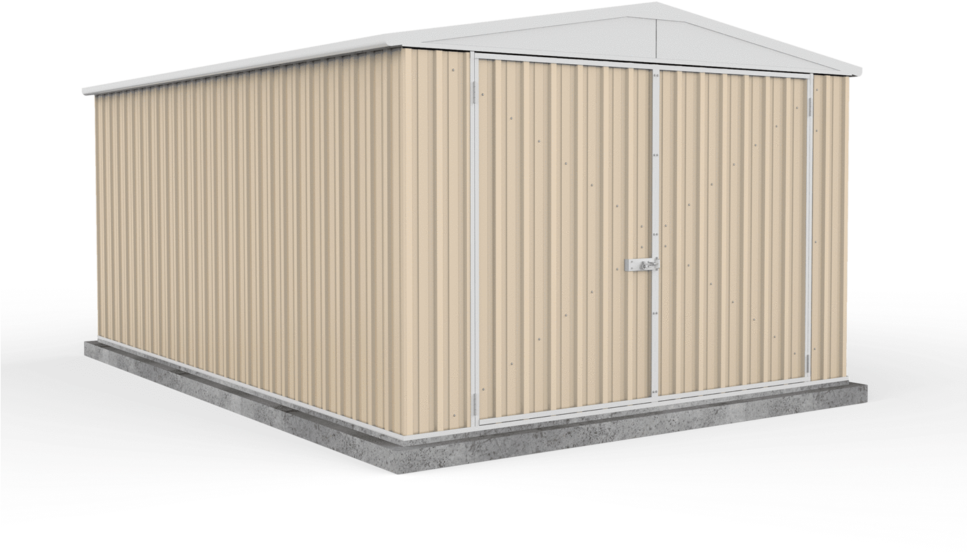 Absco Utility Gable Roof 3m X - Gable Roof (1400x939), Png Download