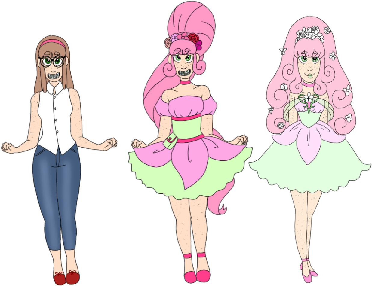 Lily Gardenia - Cartoon (1280x960), Png Download