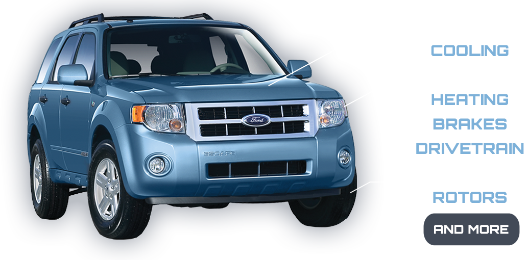 Auto Repair, Truck Repair, Diesel Repair, Alignment, - Ford Motor Company (1032x510), Png Download