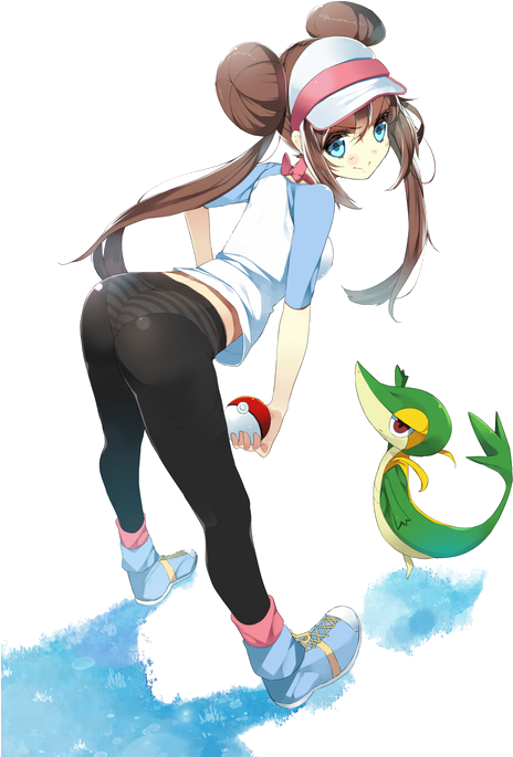 Pokémon Black 2 And White 2 Pokémon Omega Ruby And - Pokemon Rosa Sexy (500x700), Png Download