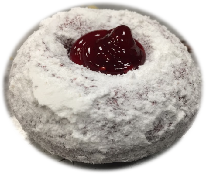 Donut Authority Located In Liverpool, Ny - Rum Cake (678x573), Png Download