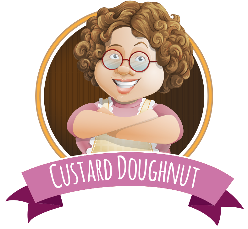 Mum's Home Baked Custard Doughnut Multipack - Mums Home Baked Logo (800x782), Png Download