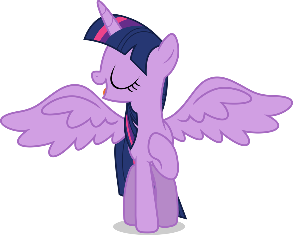 Mlp Fim Twilight Sparkle Vector By Luckreza8 - Mlp Twilight Sparkle Wings (997x802), Png Download