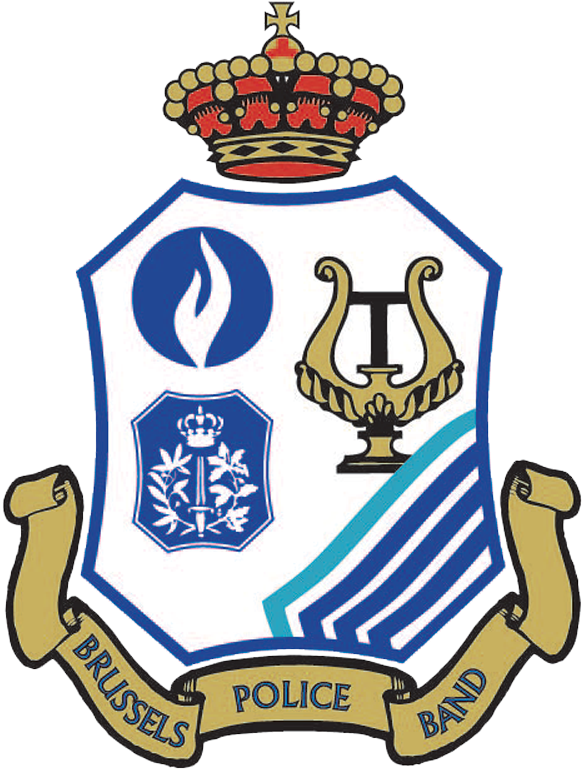Logo From The Brussels Police Band - Brussels Police (694x807), Png Download